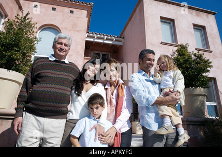 Ritratto di famiglia Foto Stock