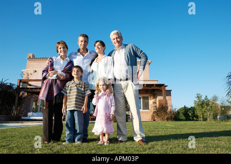 Ritratto di famiglia Foto Stock