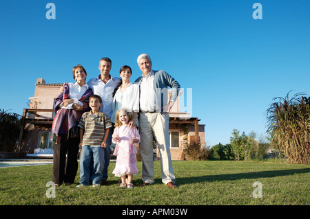 Ritratto di famiglia Foto Stock