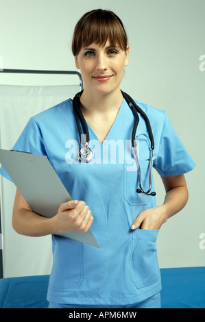 Ritratto di medico donna Foto Stock