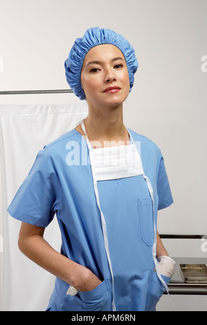 Ritratto di medico donna Foto Stock