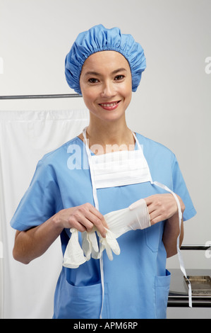 Ritratto di medico donna Foto Stock