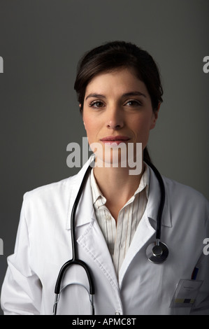 Medico donna ritratto Foto Stock
