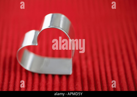 A forma di cuore ad formina (close-up) Foto Stock