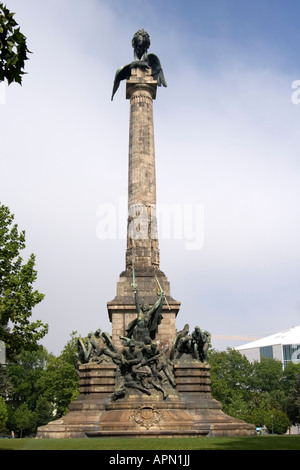 Guerra Peninsulare, monumento nel Porto Portogallo Foto Stock
