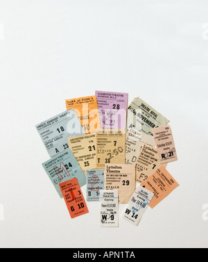 Old London Theatre Tickets Foto Stock