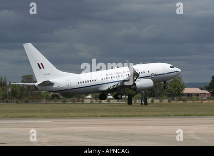 Boeing 737-700BBJ operata dalla Royal Australian Air Force come trasporto VIP di stato Foto Stock