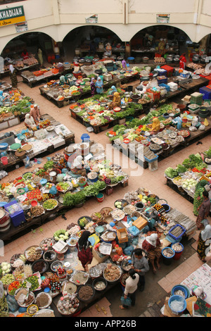 Il mercato centrale di Kota Bahru Malesia Foto Stock