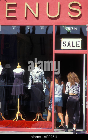 Boutique venere a Melrose Avenue a Hollywood Los Angeles California USA Foto Stock