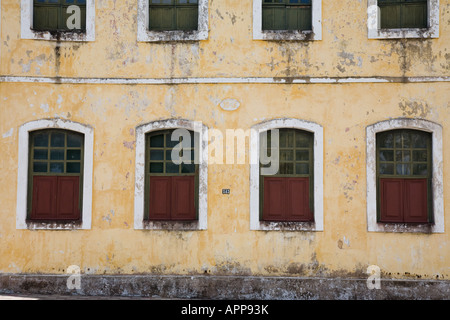 Igreja Matriz Nossa Senhora, Sao Christovao, vicino Aracaju, Sergipe, Brasile Foto Stock