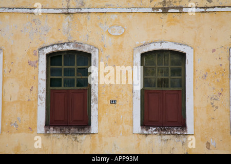 Igreja Matriz Nossa Senhora, Sao Christovao, vicino Aracaju, Sergipe, Brasile Foto Stock