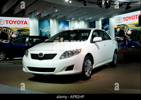 2008 Toyota Corolla del 2008 a North American International Auto Show di Detroit Michigan STATI UNITI Foto Stock