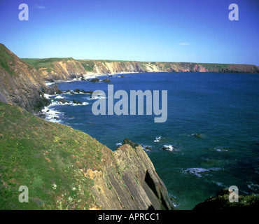 Marloes Sands, Pembrokeshire, Galles occidentale. Foto Stock