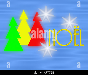Concetto digitale: Design Christmascard Foto Stock