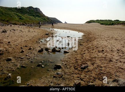 Ampia Oasi di una baia in Pembrokeshire Foto Stock