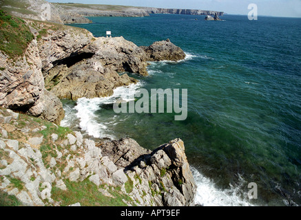 Ampia Oasi di una baia in Pembrokeshire Foto Stock