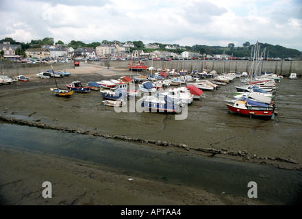 Saundersfoot Harbour Foto Stock