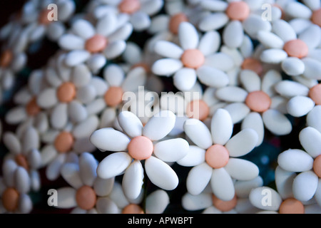 Italia Sulmona fiori realizzata con confetto Foto Stock