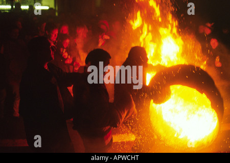 Ottery st Mary, 5 novembre Foto Stock