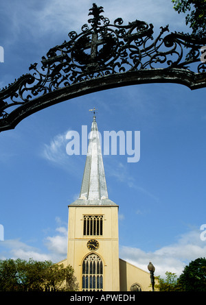 Stati Uniti d'America storica Cambridge Massachusetts Prima Chiesa Unitaria Foto Stock