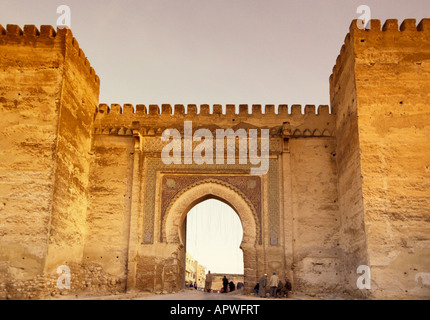 Bab Berdaine Meknes Marocco Foto Stock