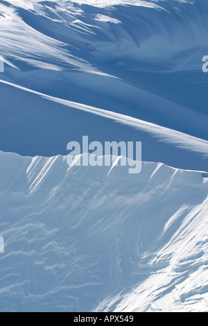 Neve alla deriva. Foto Stock