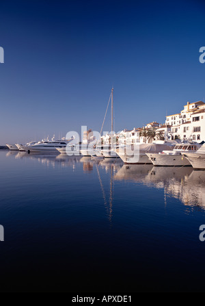 Puerto Banus a Marbella, Costa del Sol, Spagna Foto Stock