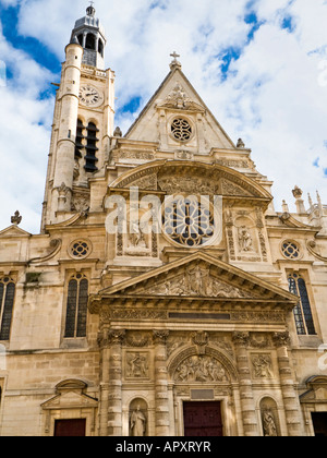 Saint Etienne du Mont chiesa, Parigi, Francia, Europa Foto Stock