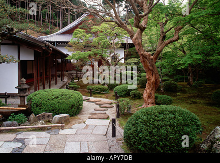 Tempio Enkoji, nr. Shisendo, Kyoto, Giappone Foto Stock