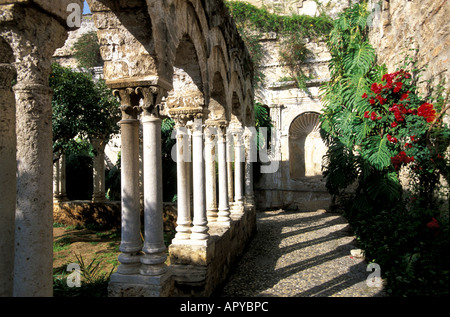 San Giovanni degli Eremiti, Palermo Sicilia Italia Foto Stock