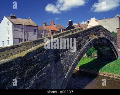 Ponte Packhorse Stokesley North Yorkshire Foto Stock