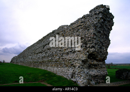 Richborough castello romano Kent Foto Stock