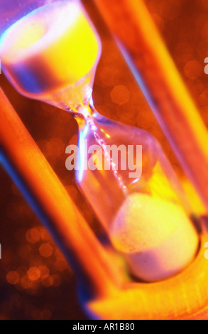 Clessidra o timer di sabbia Foto Stock