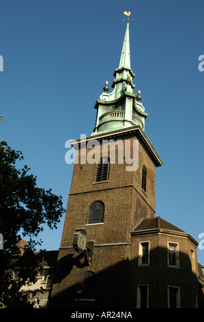 Tutti Hallows dalla chiesa Torre Tower Hill London REGNO UNITO Foto Stock