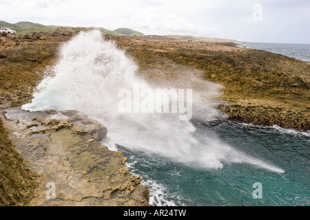 Boka pistola di Shete Boka Parco Nazionale di Curacao Foto Stock