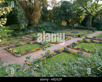 Amtsgarten, Halle an der Saale Germania Foto Stock