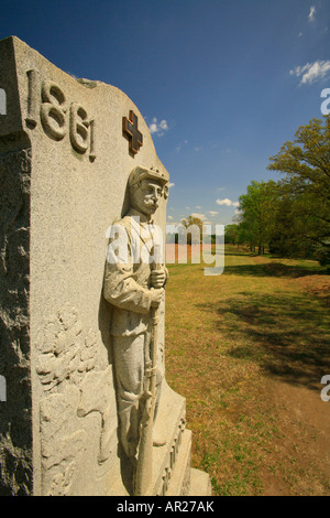 Monumento alla sanguinosa angolo, Fredericksburg & Spotsylvania National Military Park Foto Stock