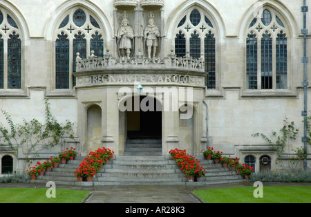 Primo Quad di Oriel College Oxford Foto Stock