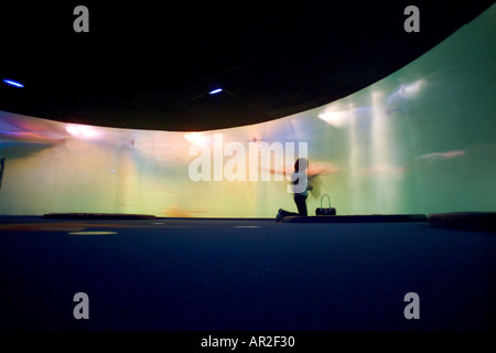 Anello di squali, marine aquarium, Saint-Malo, Brittany, Francia, Europa Foto Stock