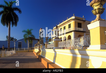 Plaza Mayor Trinidad Cuba Foto Stock