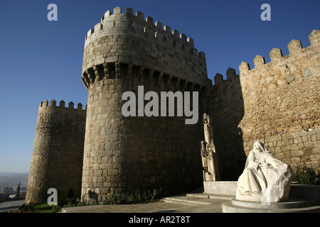 Mura medievali, Avila, Spagna Foto Stock