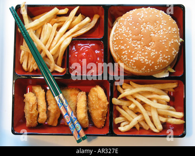 Bento Box Foto Stock