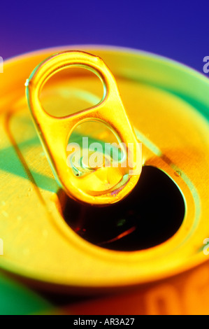 Pop superiore può essere di alluminio Foto Stock