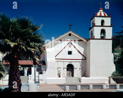 Missione Santa Buenaventura a Ventura in California Foto Stock