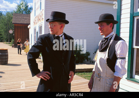 Fort Edmonton Hist. Parco, Edmonton Alberta, Canada Foto Stock
