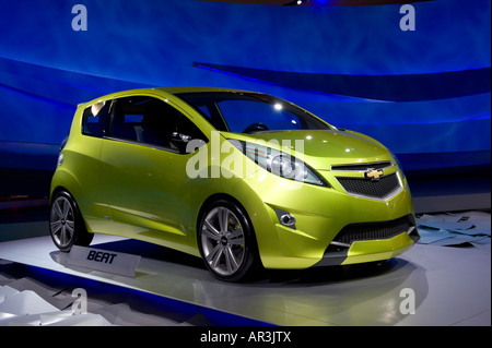 Chevrolet Beat concept car del 2008 a North American International Auto Show di Detroit Michigan STATI UNITI Foto Stock