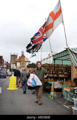 Pic martin phelps 19 05 07 marlborough Saturday Market includono Marlborough Wilts Foto Stock