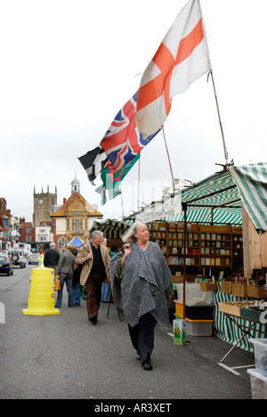 Pic martin phelps 19 05 07 marlborough Saturday Market includono Marlborough Wilts Foto Stock