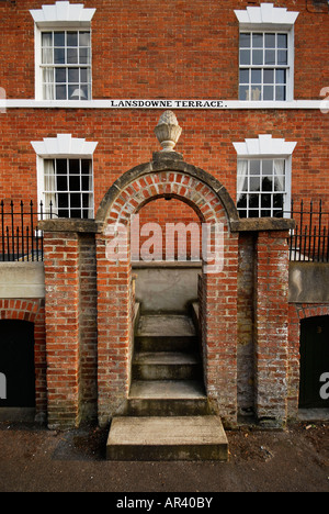 Pic martin phelps devizes town guida lansdowne terrazza Foto Stock