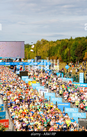 Great North Run 2007 Newcastle Regno Unito Foto Stock